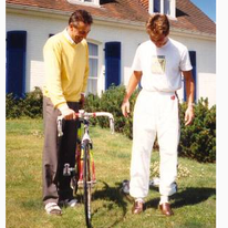 Bernard Hinault en Jos Daems