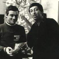 Bernard Hinault en Jos Daems