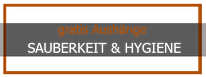 Aushänge Hygiene
