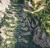 Les lacets de Montvernier