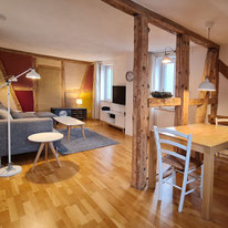 Bild: möbliertes Appartement im modernen New York Stil
