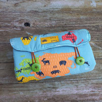 tapis à langer nomade en wax