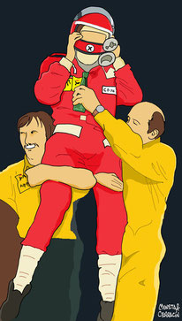 Niki Lauda by Muneta & Cerracín