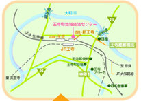 王寺地域交流センター地図