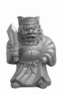 ❙ 鍾馗さん-Shoki of amulet - 鬼瓦工場にある淡路瓦の ❙ 鍾馗さん-Shoki of amulet - 鬼瓦工場にある淡路瓦の
