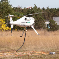 Air Sampler Test withing the C-SALS project with Schiebl Camcopter