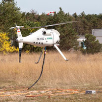 Air Sampler Test withing the C-SALS project with Schiebl Camcopter