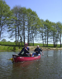 Paddeltour mit Kaffee und Kuchen auf der Hunte