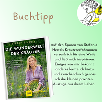 Buchtipp Kräuter, Buchtipp Stefanie Hertel, Stefanie Hertel, Kräuter, Kräuterwissen, Buch über Kräuter