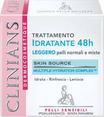 CLINIANS DERMOCOSMETIQUE TRATTAMENTO IDRATANTE 48 H LEGGERO