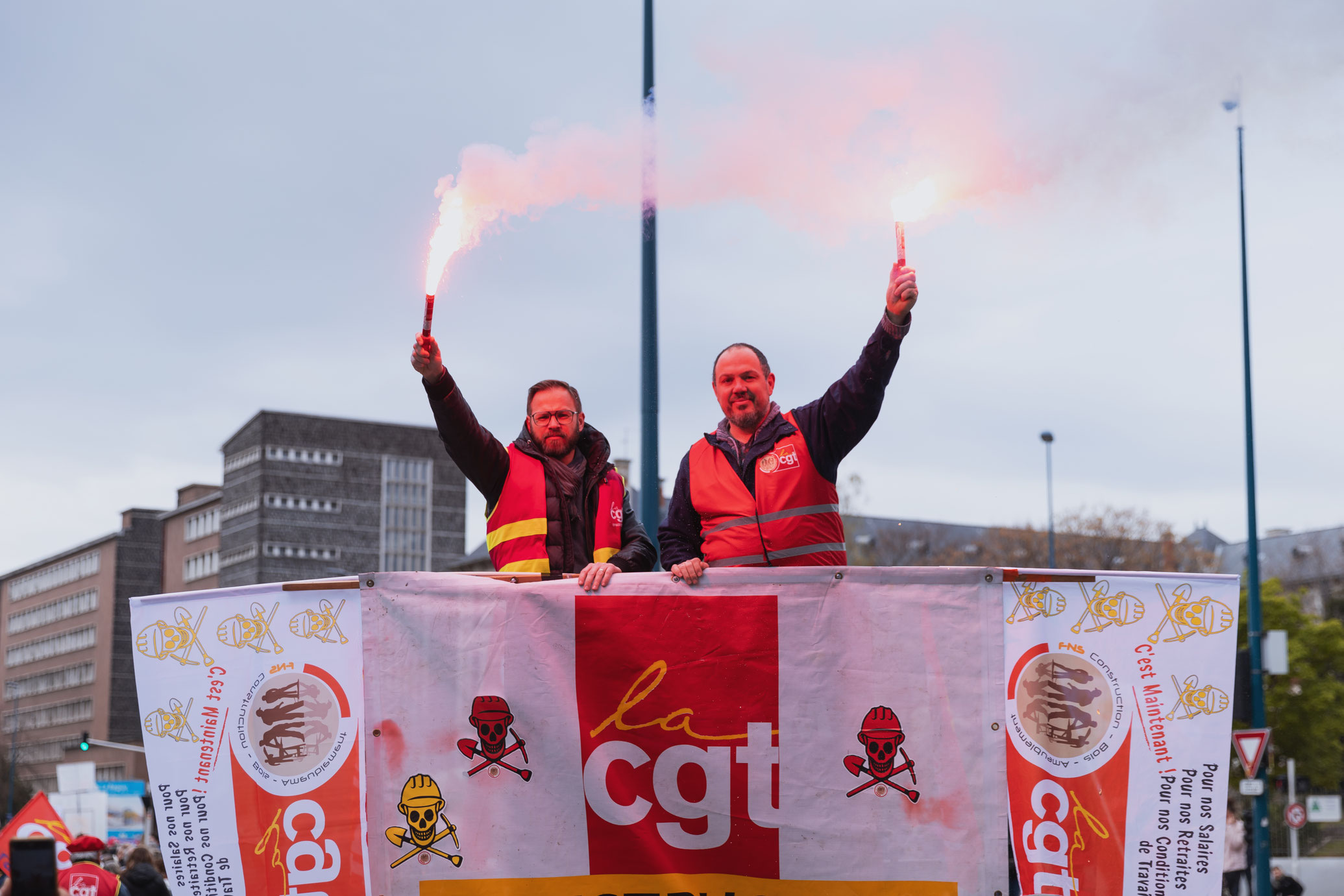 Manifestation contre la réforme des retraites - Clermont-Ferrand
