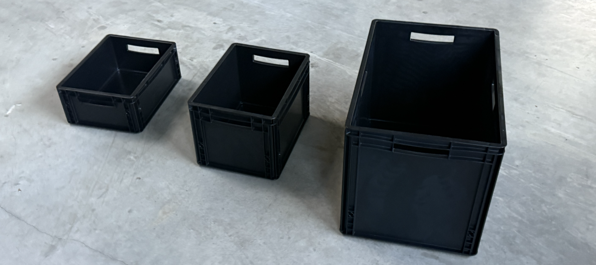 Auer Eurobox in schwarz