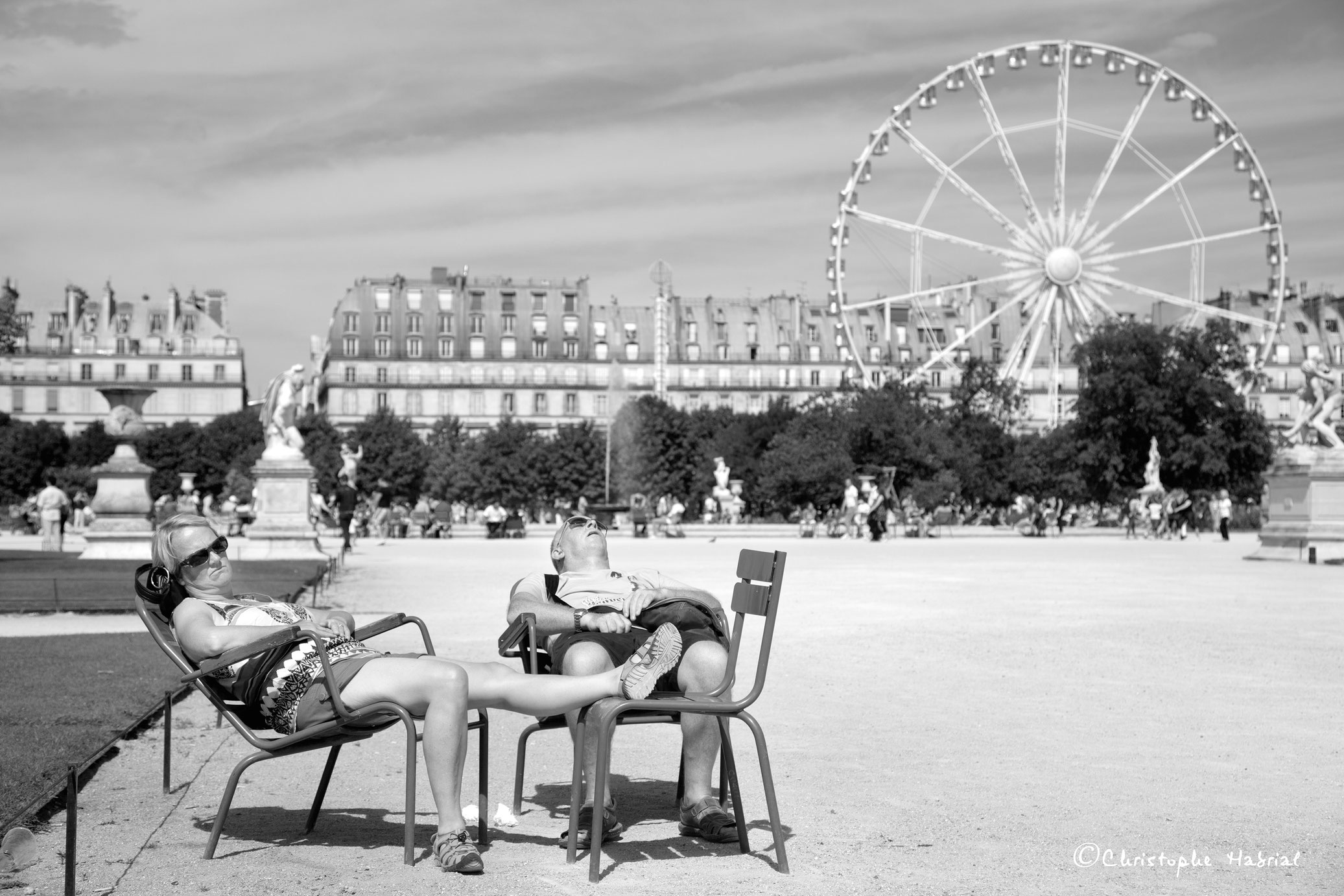 Photos noir et blanc Paris