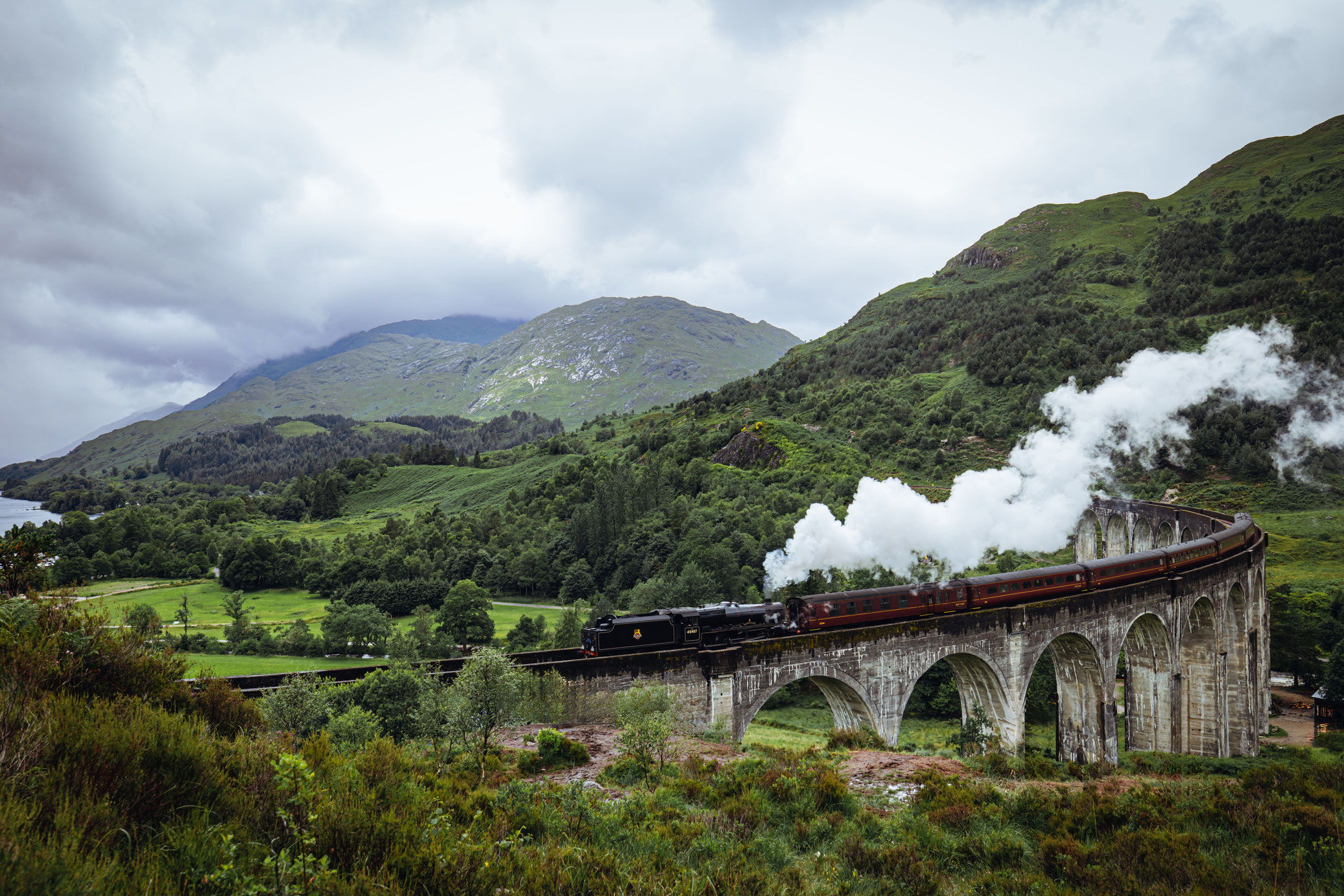 Glenfinnan Viaduct - Ecosse - Poudlard express