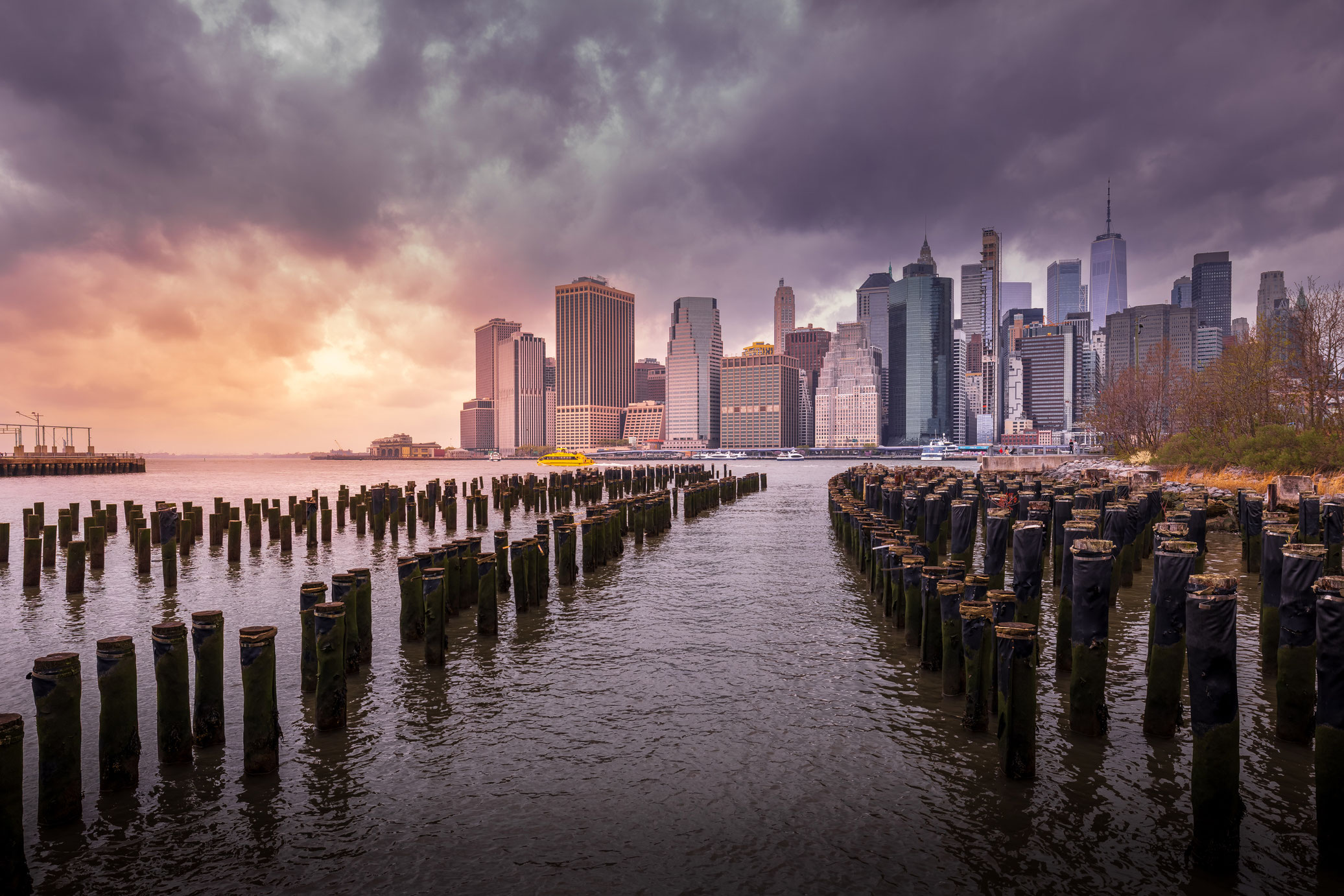 New-York vue de Brooklyn