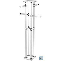 Bauplan Bauanleitung Kleiderständer aus Rohren DIY