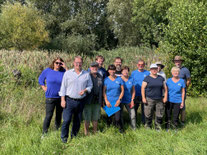 NABU Fläche im Teichgebiet Hausen. Foto: N. O. Reddersen