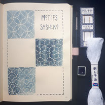 paper break papeterie loisirs créatifs atelier bullet journal bucket list téléchargement gratuit collection motifs sashiko