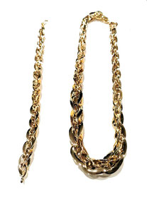 Parure da donna  in oro giallo 18 kt  prezzi scontati - Istanti di Gioia