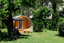 Unusual lodges in drome, tipi, tents