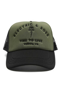 ELECTRIC & ROSE - HAT „TIME TO LIVE HATIN ARMY“ GREEN
