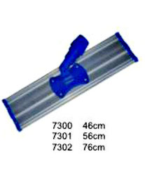 7300, 7301, 7302. Base Mop Aluminio para Funda de Microfibra. Medidas: 46 cm, 56 cm, 76 cm. Wonderfultools