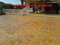 pavimento de hormigon impreso