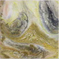 daluz Composition abstraite lyrique couleurs