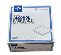 RK08-169 PADS DE PREPARACIÓN CON ALCOHOL, ESTÉRIL