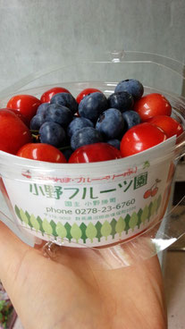 毎年いただいている小野フルーツ園のごちそう!