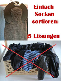 Einfach Socken sortieren: 5 Lösungen