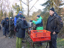 Winterwanderung um Berkach herum