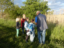 Die Ortsgruppe lauschte der Nachtigall