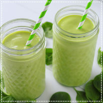 Green protein smoothie