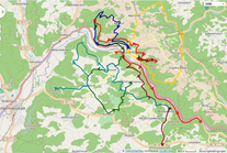 FSV Muggendorf: Wanderwegenetz Zentralregion