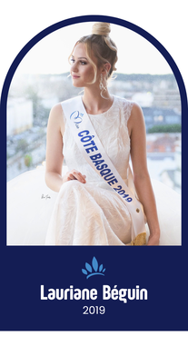 Lauriane Béguin Miss Côte Basque 2019