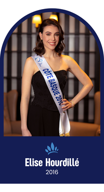 Elise Hourdillé Miss Côte Basque 2016