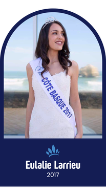 Eulalie Larrieu Miss Côte Basque 2017