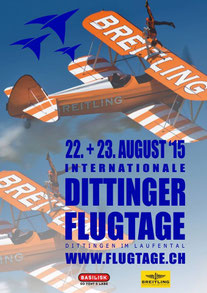 Dittinger Flugtage 2015 , Dittingen flugtage 2015, Swiss Airshow 2015