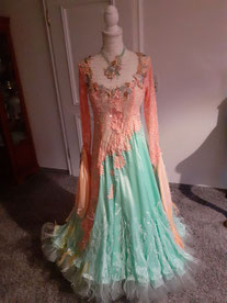 Std.kleid lachs/mint