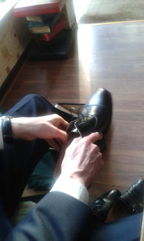 Meine neuen Schuhe aus Northampton/ My new shoes from Northampton. Photo: Men's Individual Fashion
