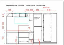 Woelcke Wölcke Autark sprinter allrad 4x4 grün paul wohnmobil reisemobil bauplan grundriss zeichnung