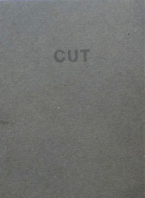 Peter Downsbrough, Cut, 1994, Guy Schraenen éditeur artists' books Künstlerbücher livres d'artistes