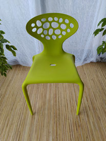 Super Natural for Moroso chaise vert anis  Ross Lovergrove