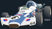 Helmet of Patrick Depailler by Muneta & Cerracín