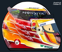 Lewis Carl Davidson Hamilton by Muneta & Cerracín