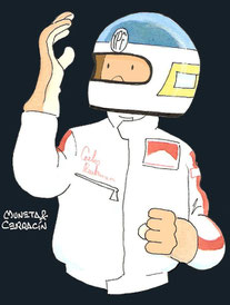 Carlos Reutemann by Muneta & Cerracín