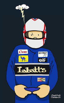 Riccardo Patrese by Muneta & Cerracín