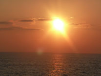 Foto Heidrun Langer - Sonnenuntergang im Mittelmeer