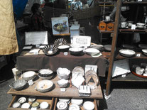 シュガーポット,粉引,三島